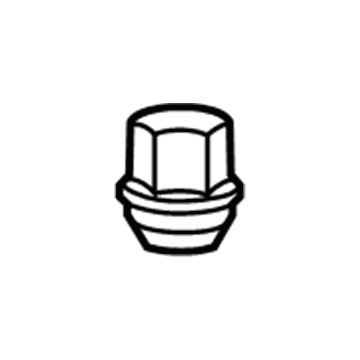 Dodge 6509873AA Wheel Nut