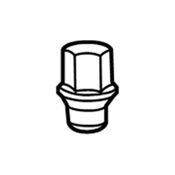 Dodge 6510497AA Wheel Nut
