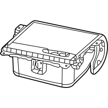 Mopar 68494207AA Storage Drawer, Black