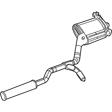 2007 Chrysler Pacifica Muffler - 4721554AE