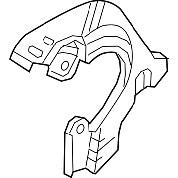 Ram Brake Dust Shield - 68238558AA
