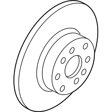 Mopar 68276444AA Rotor, Front
