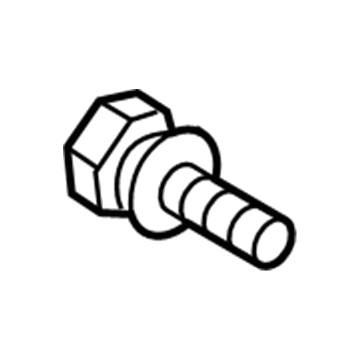 Ram 68201084AA Splash Shield Bolt