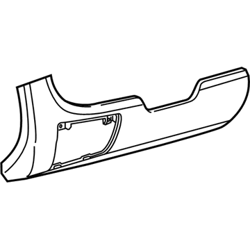 Ram 1YB23JXWAA Lower Column Cover