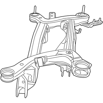 Mopar 5151023AI Suspension Crossmember, Rear