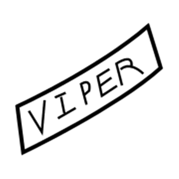Mopar WN73SBBAC Decal, Rear