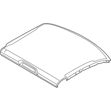 Ram 55372229AB Roof Panel