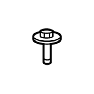 Mopar 6509167AA Headlamp Assembly Screw, Lower
