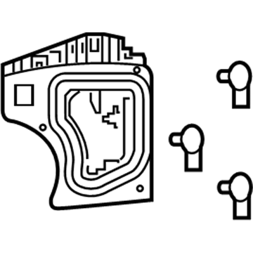 Mopar 68329857AA Control Module, Front