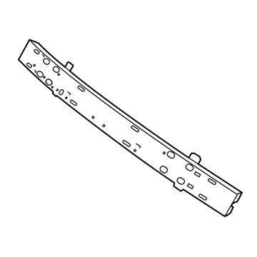Dodge 68100209AF Beam - Front Bumper