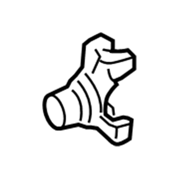 2005 Dodge Ram 1500 Driveshaft Yokes - 5137577AA