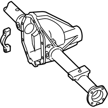 Mopar 5143437AA Axle Housing, Rear