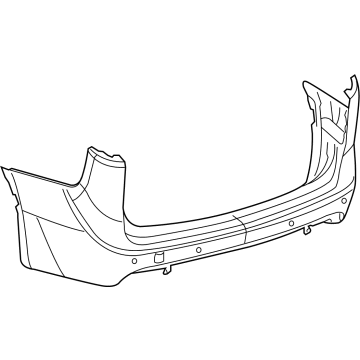 Chrysler Bumper - 68631436AA