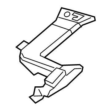 Jeep 68253894AB Floor Duct