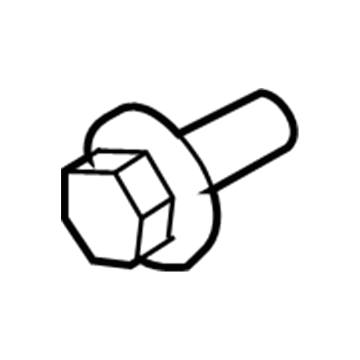 Dodge 6508247AA Idler Pulley Bolt