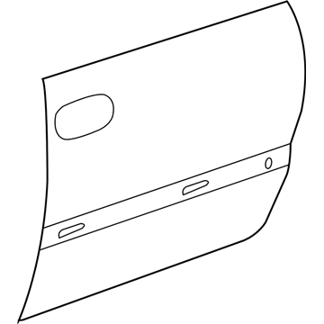 Mopar 4717805AB Outer Panel, Front Driver Side