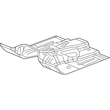 Dodge 68251628AD Floor Pan