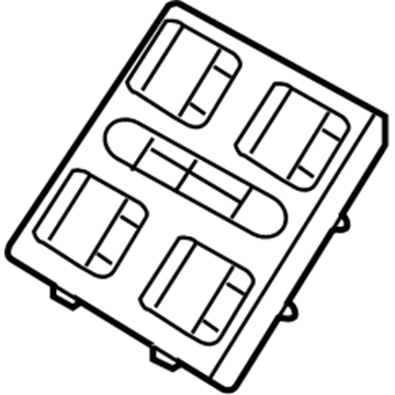 Mopar 4602756AB Window Switch, Front