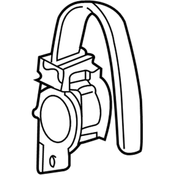 2005 Dodge Caravan Seat Belt - SL66BD5AA