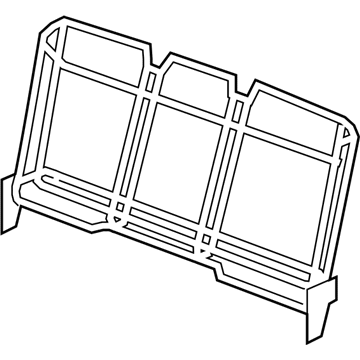 Dodge 68104488AC Seat Back Frame