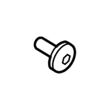 Mopar 68094854AA Hinge Screw, Lower