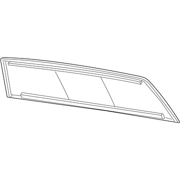 Ram 68502280AA Back Glass