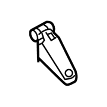 Mopar 55360217AF Hinge, Rear Driver Side