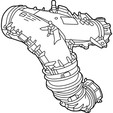 Jeep Wagoneer Air Intake Coupling - 53011546AD