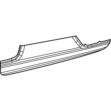 Jeep 6PL041X7AC Upper Dash Panel
