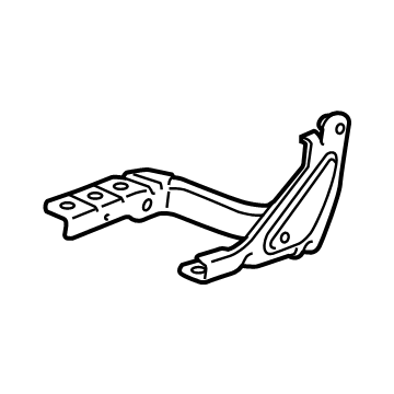 Mopar 68290462AB Hinge, Front Passenger Side