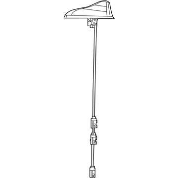 Jeep Compass Antenna - 68487091AA