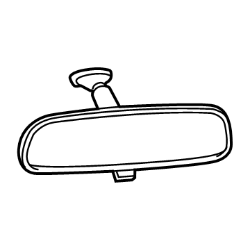 Ram 4805332AD Mirror Assembly