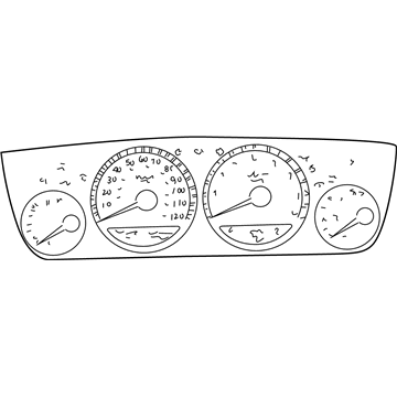 Dodge Neon Instrument Cluster - 5029237AD