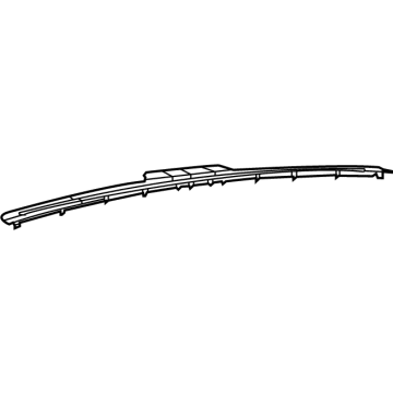 Dodge 7EH05DX9AA Defroster Grille