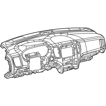 Dodge 7CS05HL1AA Instrument Panel