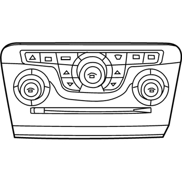 Chrysler 300 A/C Switch - 56054903AD