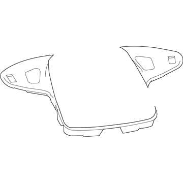 Mopar 5102972AB Backing Plate, Upper