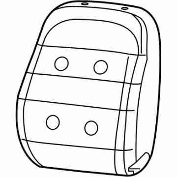 Ram 68236634AA Seat Back Pad