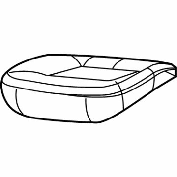 Ram 68235395AA Seat Cushion Pad