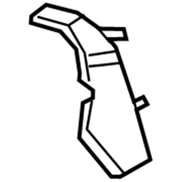Dodge 68375013AA Bumper Bracket