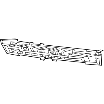 Mopar 68222853AC Energy Absorber, Front