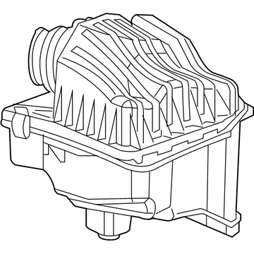 Mopar 5159174AA Air Cleaner Assembly, Upper