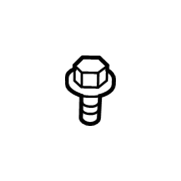 Mopar 68365435AA Lower Hinge Screw, Upper Outer