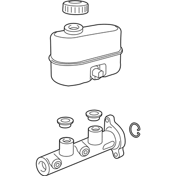 Ram Brake Master Cylinder - 68453776AA