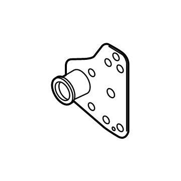 Mopar 68455623AA Front Rail End, Driver Side