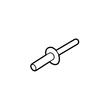 Mopar 68460626AA Bracket Rivet
