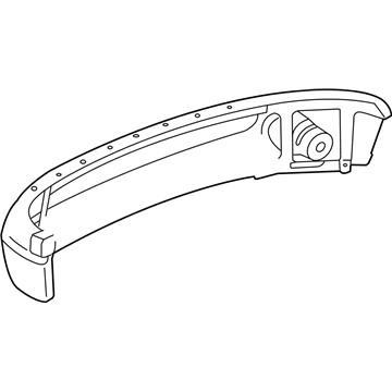Mopar 55077946AB Face Bar, Front
