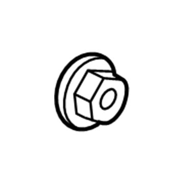 Jeep 6506454AA Axle Nut