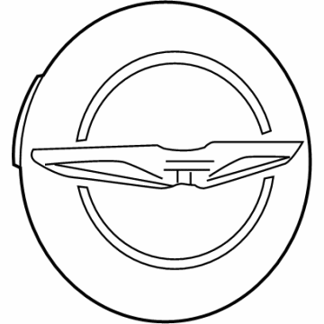 Chrysler 7BB94DX8AA Center Cap
