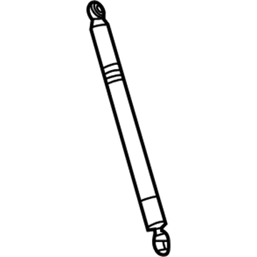 Jeep Compass Trunk Lid Lift Support - 68250005AC